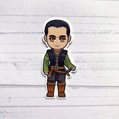 Ilyon Chronicles Chibi Character Stickers