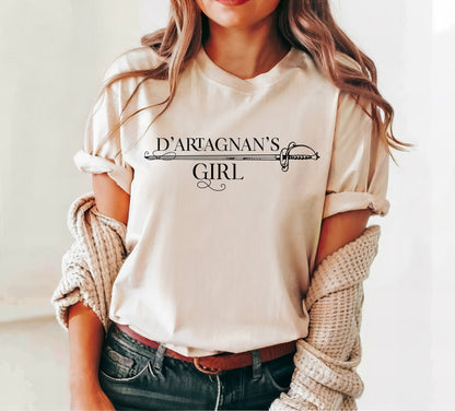 The Three Musketeers - D'Artagnan's Girl Shirt