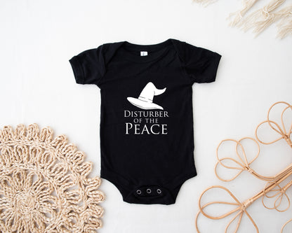 Disturber of the Peace Wizard Baby Bodysuit