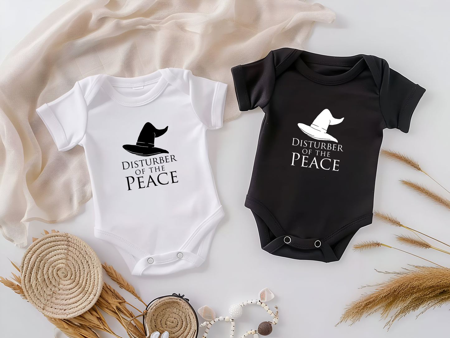 Disturber of the Peace Wizard Baby Bodysuit