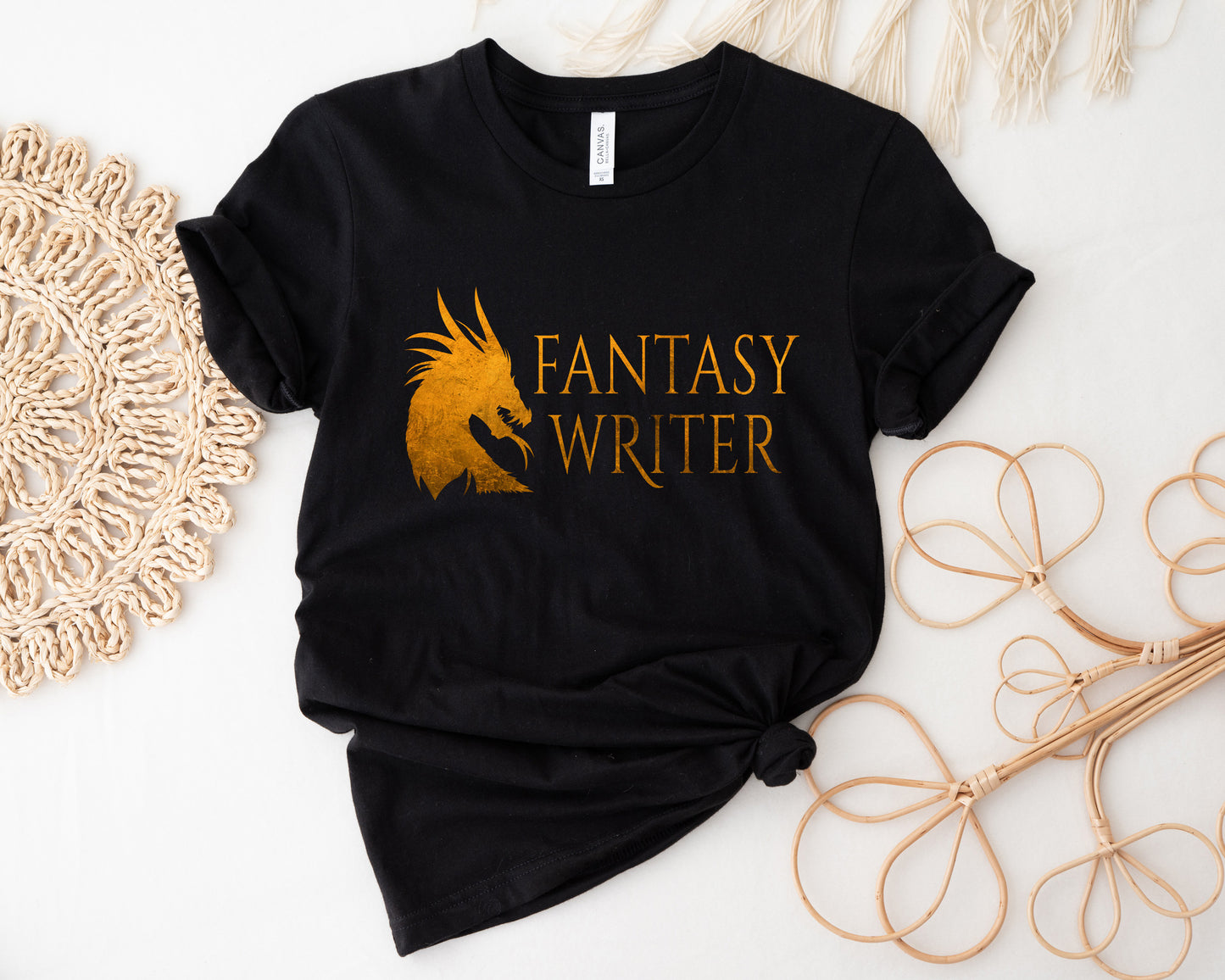 Fantasy Writer Dragon Shirt