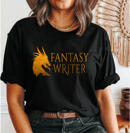 Fantasy Writer Dragon Shirt