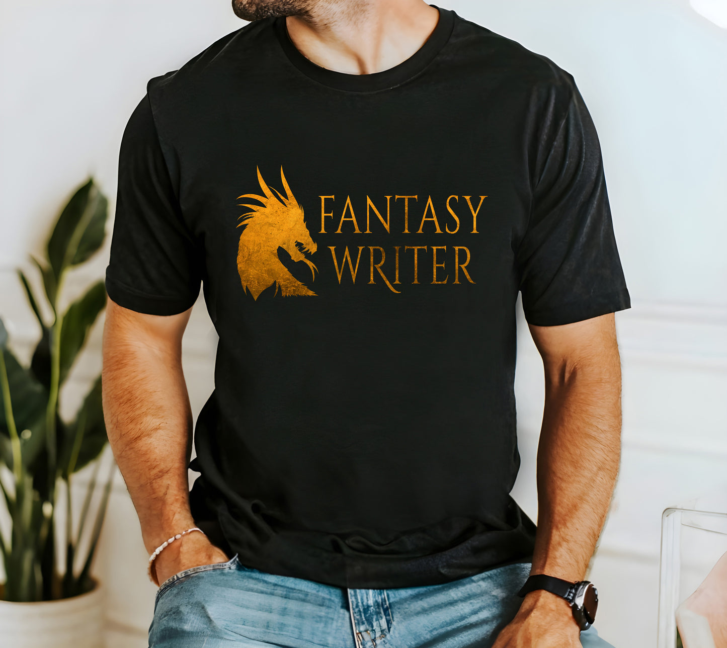 Fantasy Writer Dragon Shirt