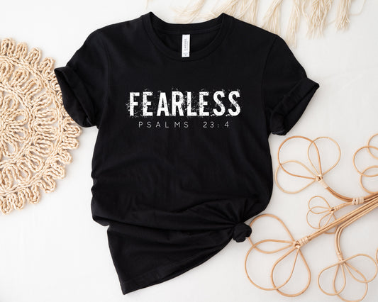 Grunge Fearless Psalm 23 Shirt