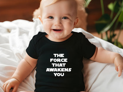 The Force That Awakens You Baby Bodysuit