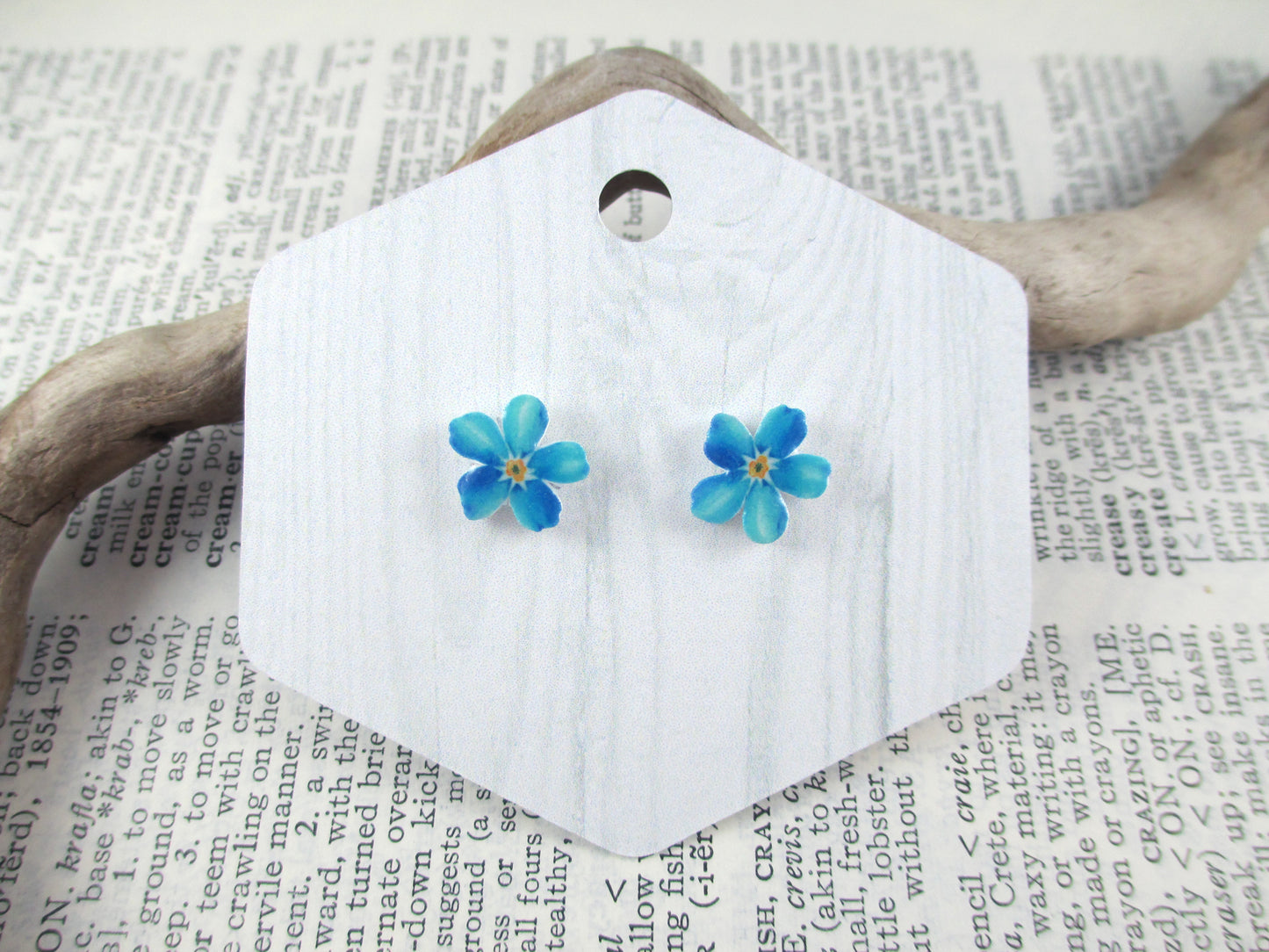 Forget-Me-Not Earrings