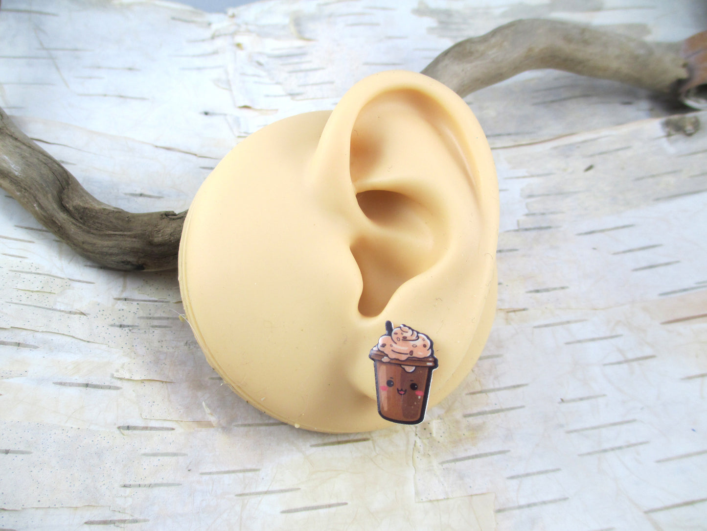 Kawaii Coffee Earrings