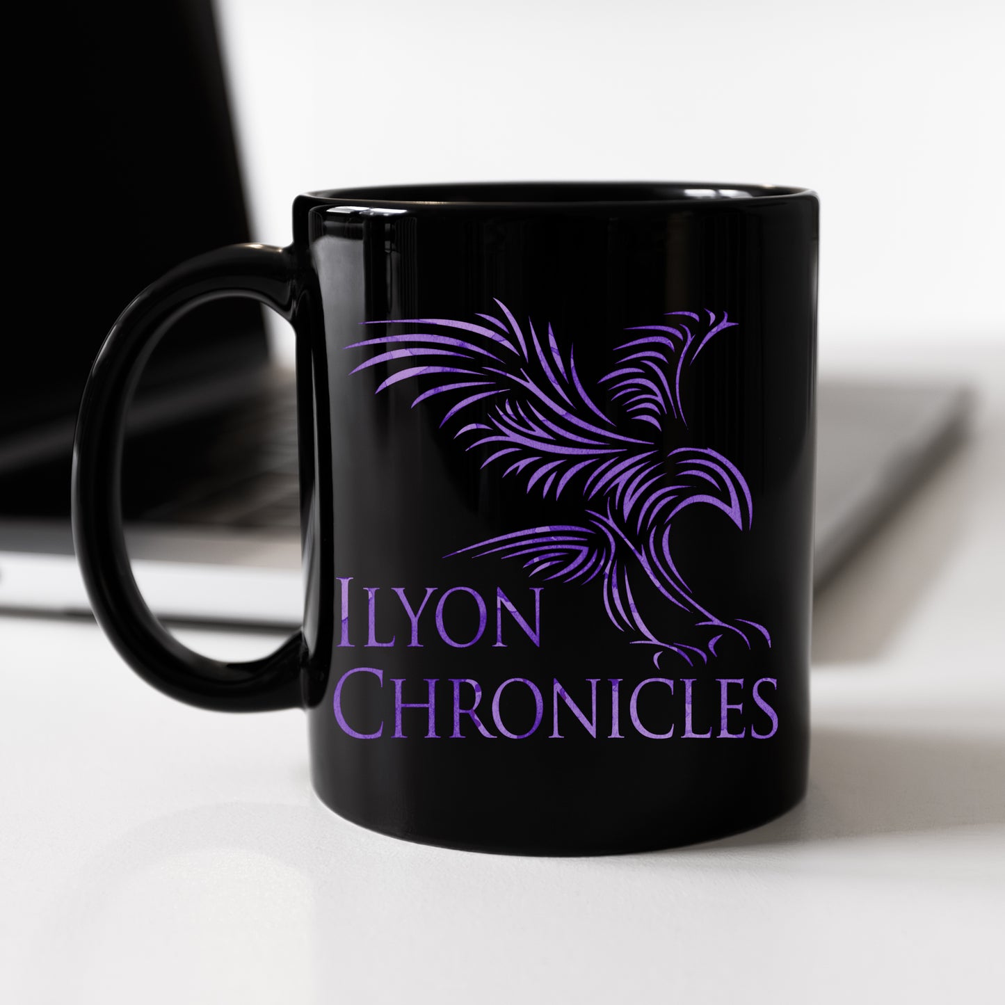 Ilyon Chronicles - Purple Hawk Mug