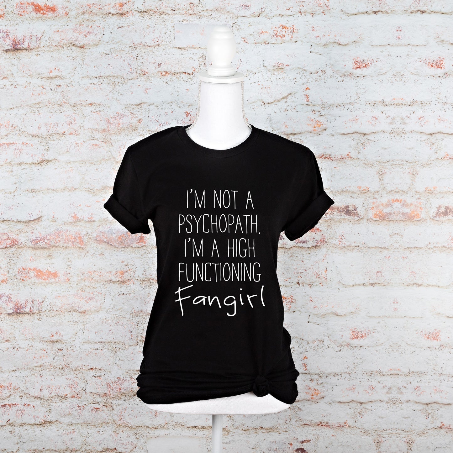 High Functioning Fangirl Sherlock Parody Shirt