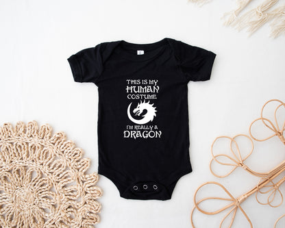 I'm Really a Dragon Baby Bodysuit