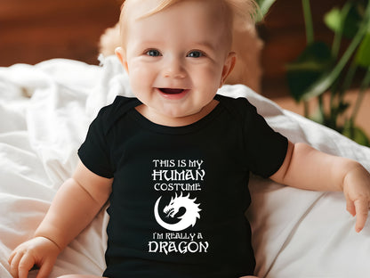 I'm Really a Dragon Baby Bodysuit