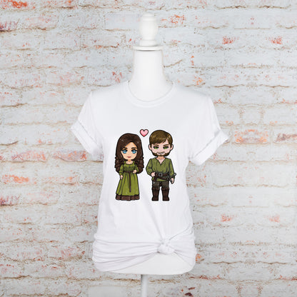 Ilyon Chronicles - Anne and Trask Chibi Shirt