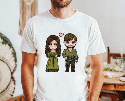 Ilyon Chronicles - Anne and Trask Chibi Shirt
