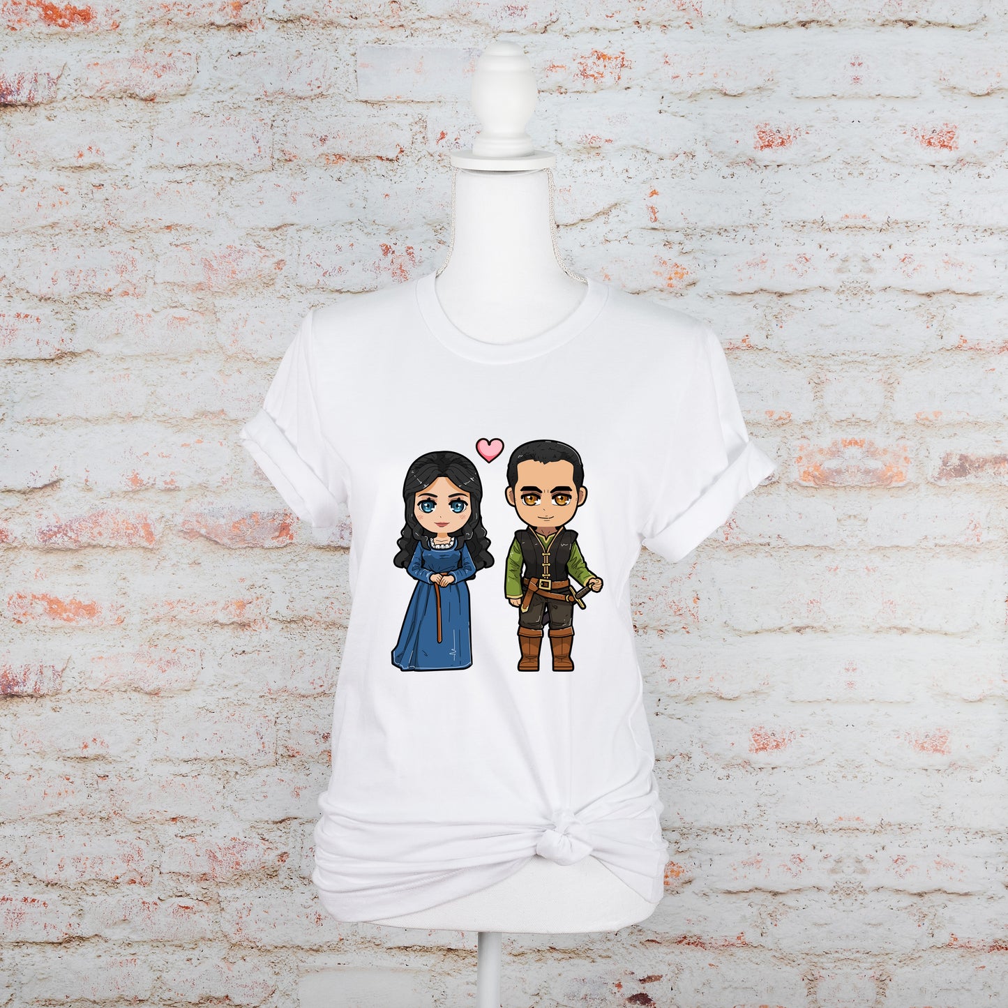 Ilyon Chronicles - Elanor and Daniel Chibi Shirt