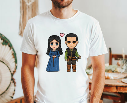 Ilyon Chronicles - Elanor and Daniel Chibi Shirt