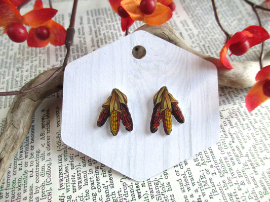 Indian Corn Earrings