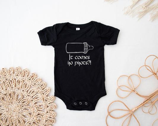 It Comes In Pints?! Baby Bodysuit