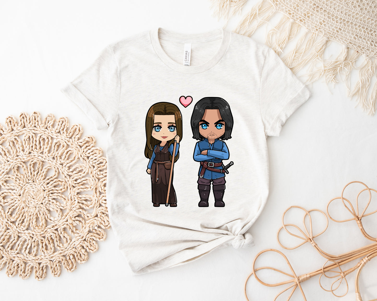 Ilyon Chronicles - Kyrin and Jace Chibi Shirt