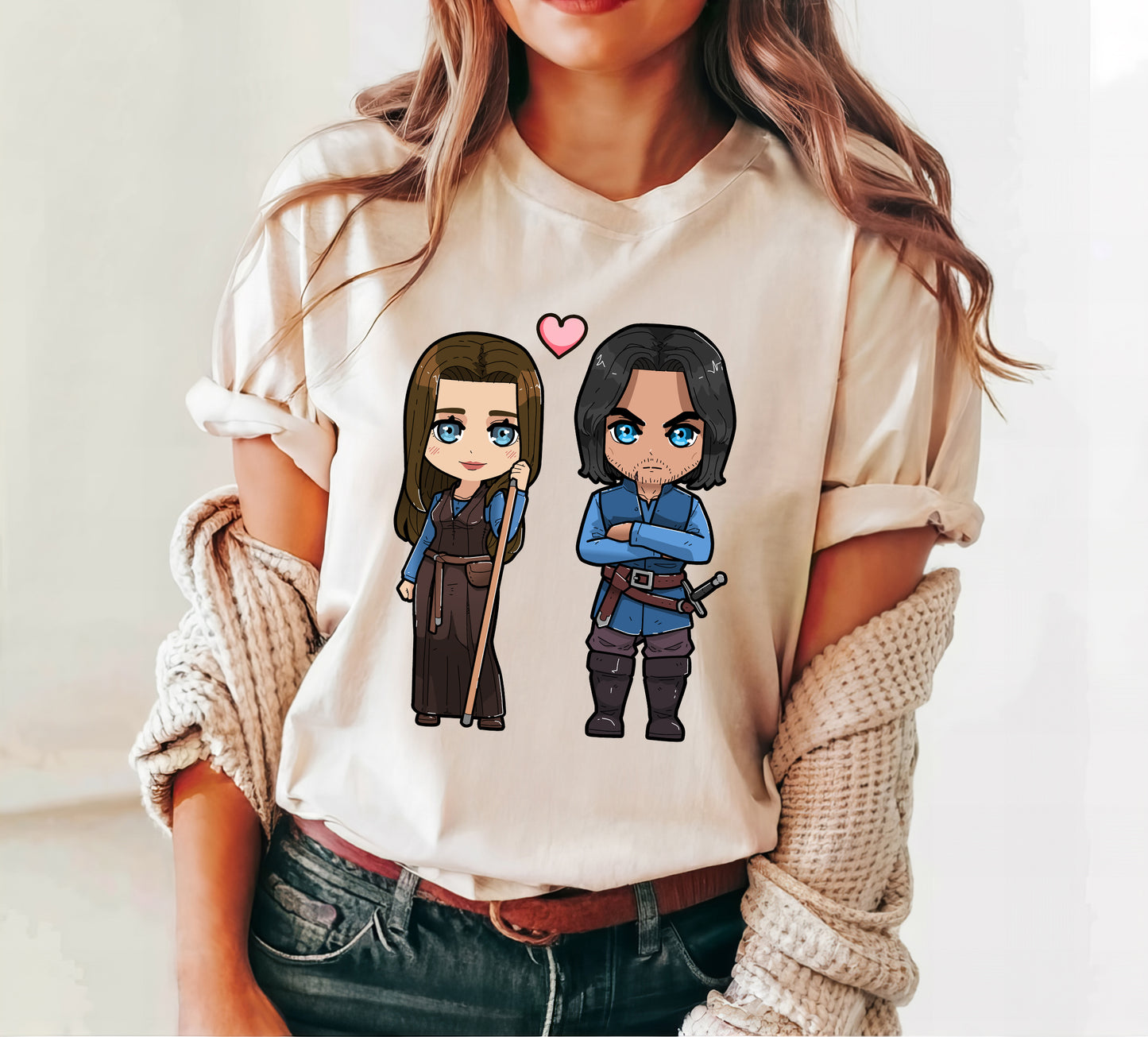 Ilyon Chronicles - Kyrin and Jace Chibi Shirt