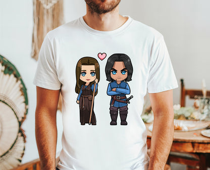 Ilyon Chronicles - Kyrin and Jace Chibi Shirt