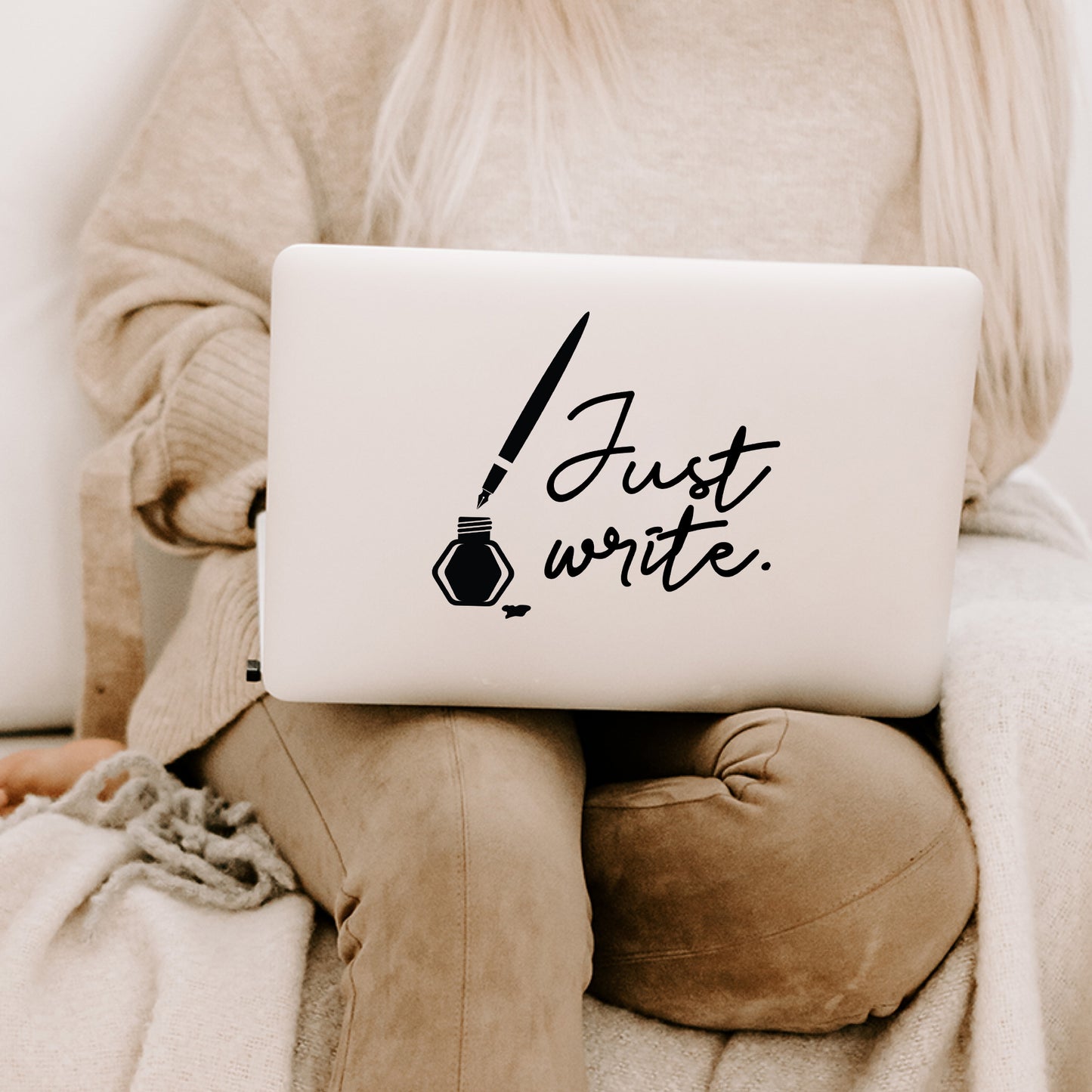 Just Write Pen Writer Decal