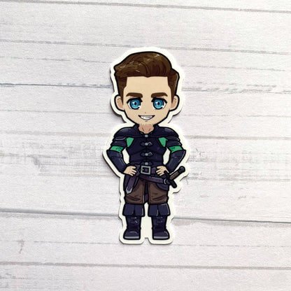 Ilyon Chronicles Chibi Character Stickers