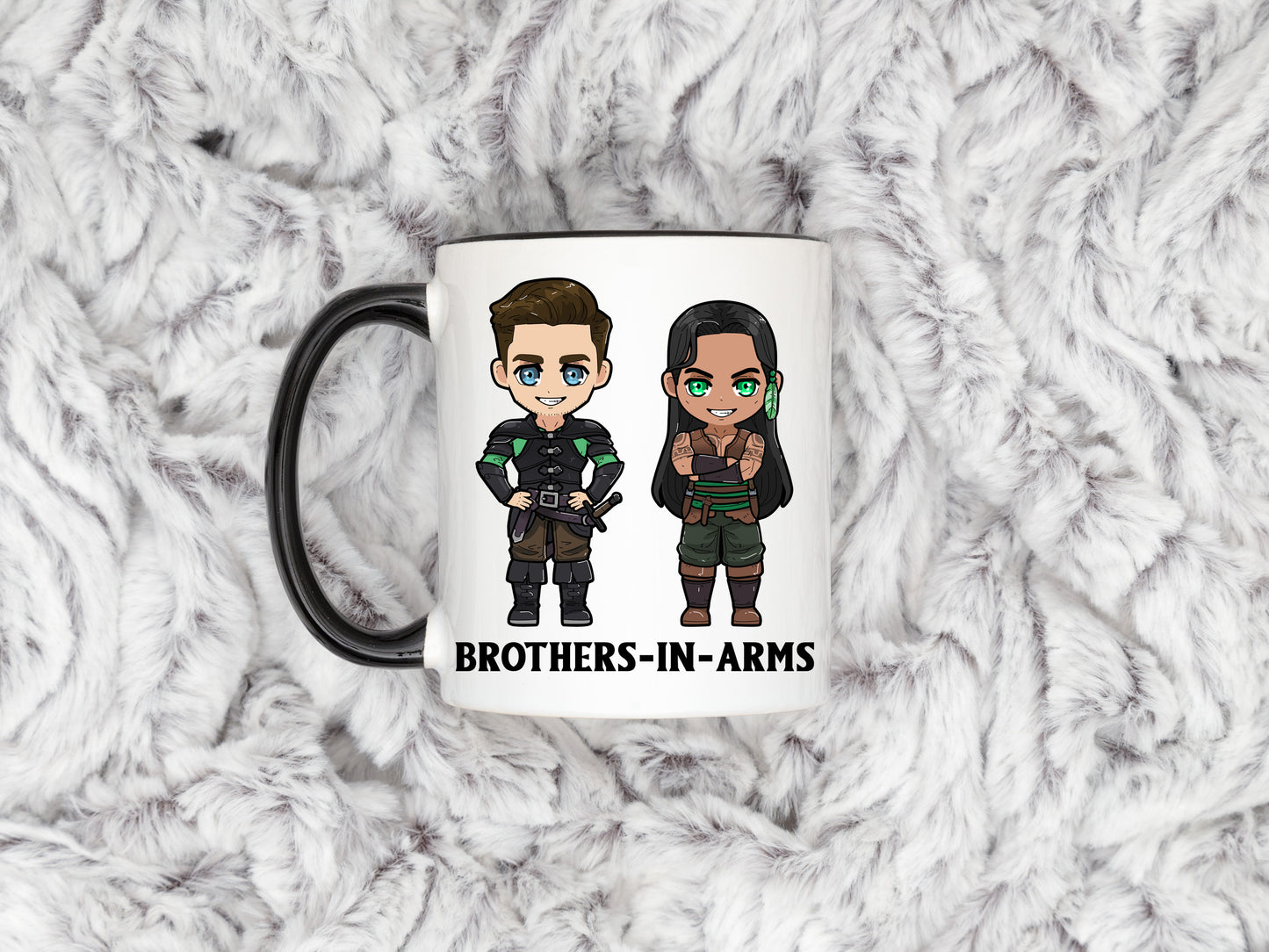 Ilyon Chronicles - Kaden and Talas Chibi Mug