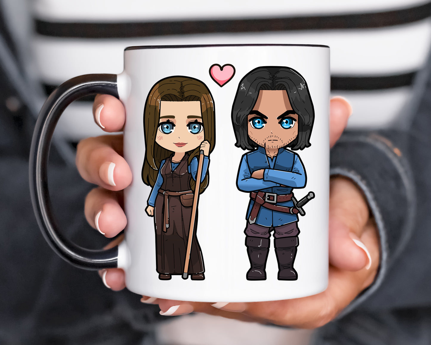 Ilyon Chronicles - Jace and Kyrin Chibi Mug