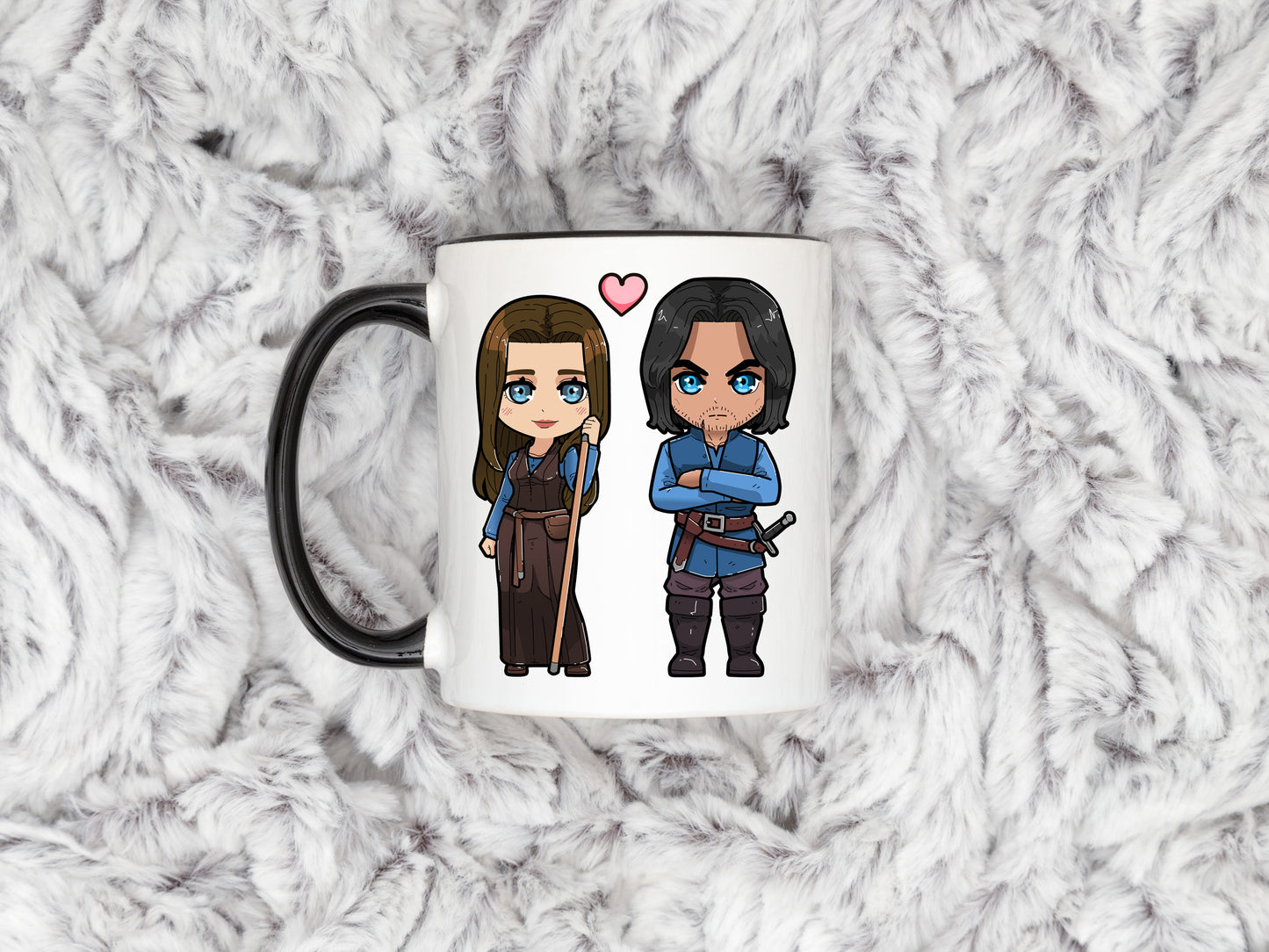 Ilyon Chronicles - Jace and Kyrin Chibi Mug