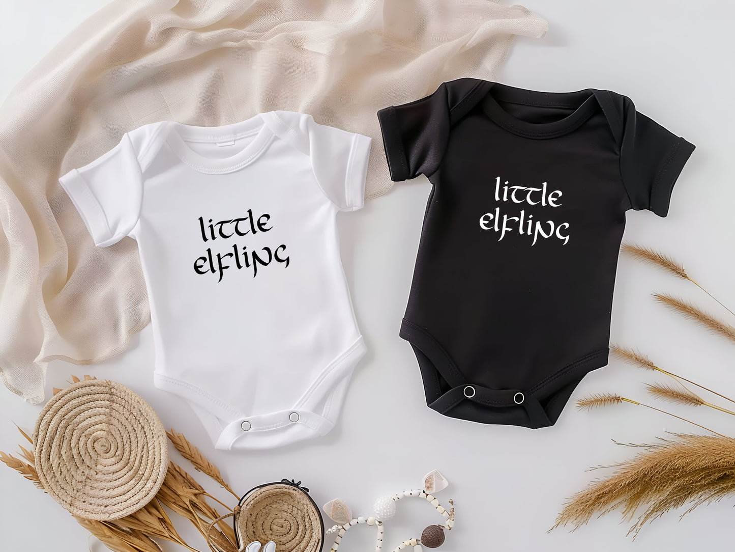 Little Elfling Baby Bodysuit