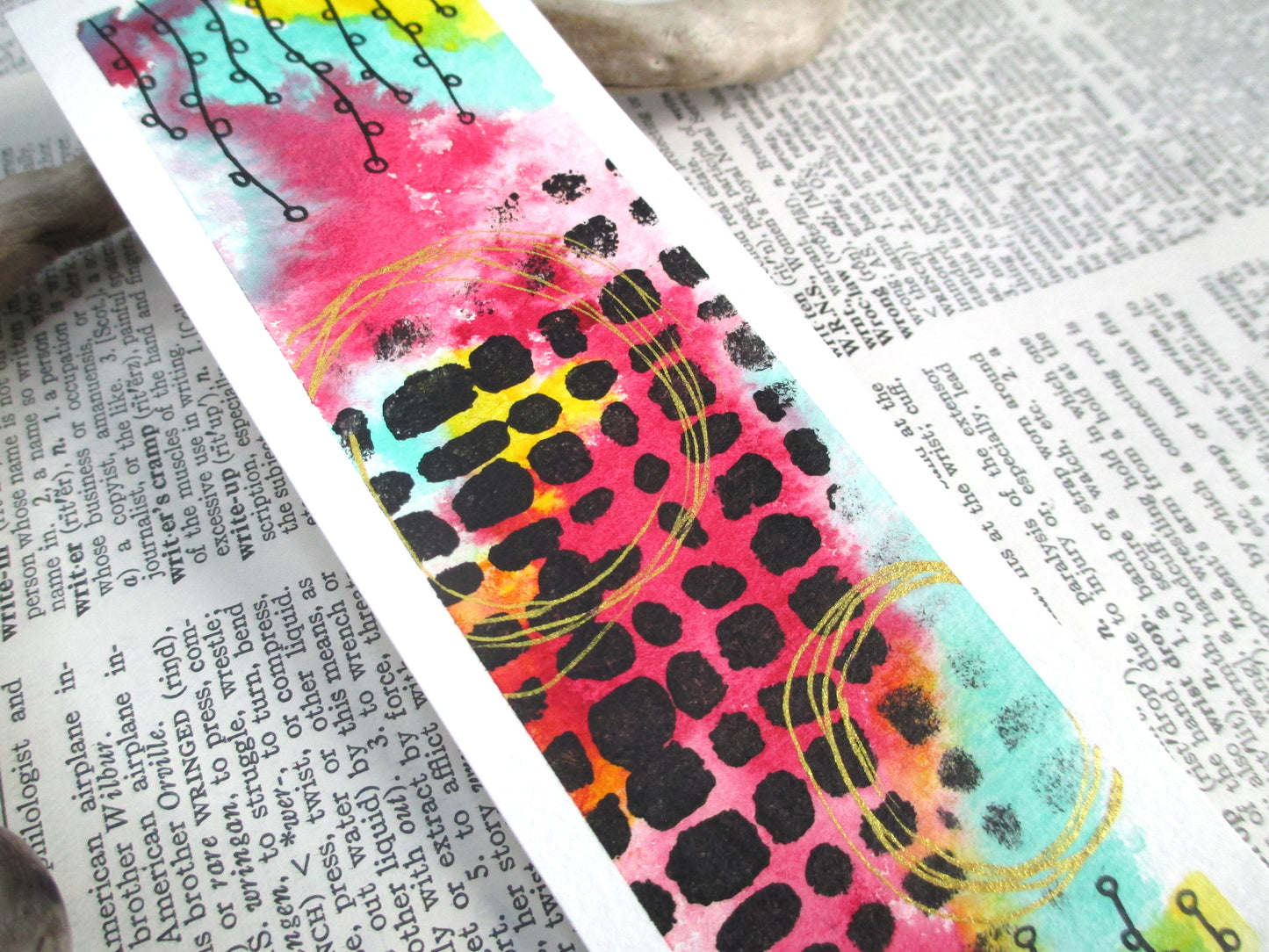 Original Watercolor Bookmark