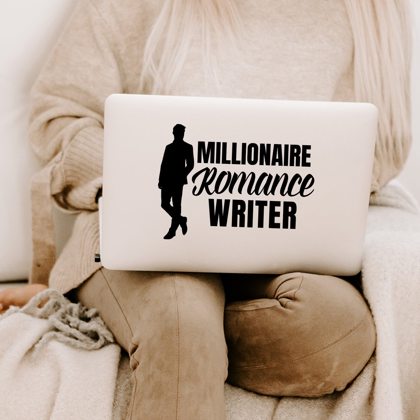 Millionaire Romance Writer Decal