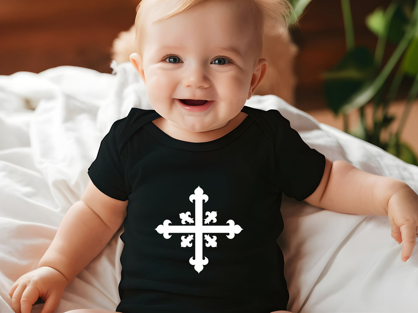 Musketeer Emblem Baby Bodysuit