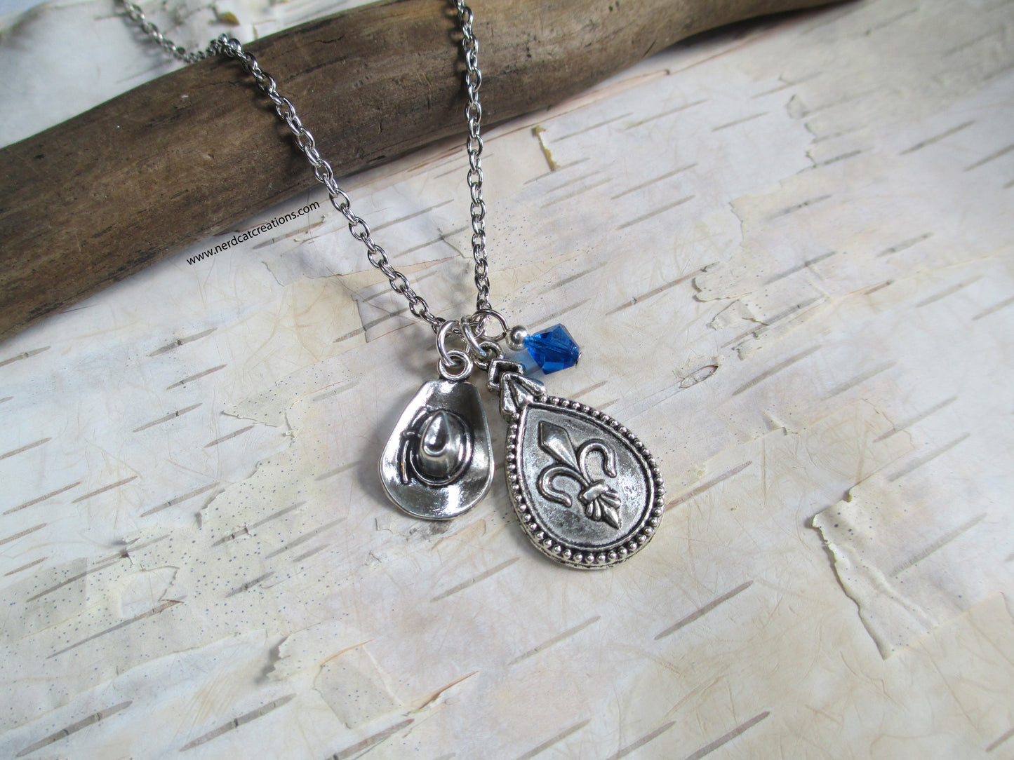 Three Musketeers Charm Necklace