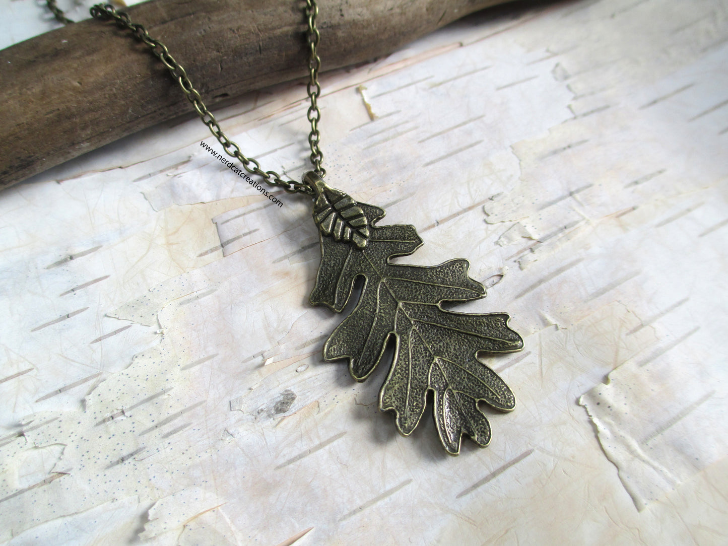 Bronze Oak Leaf Ranger Necklace