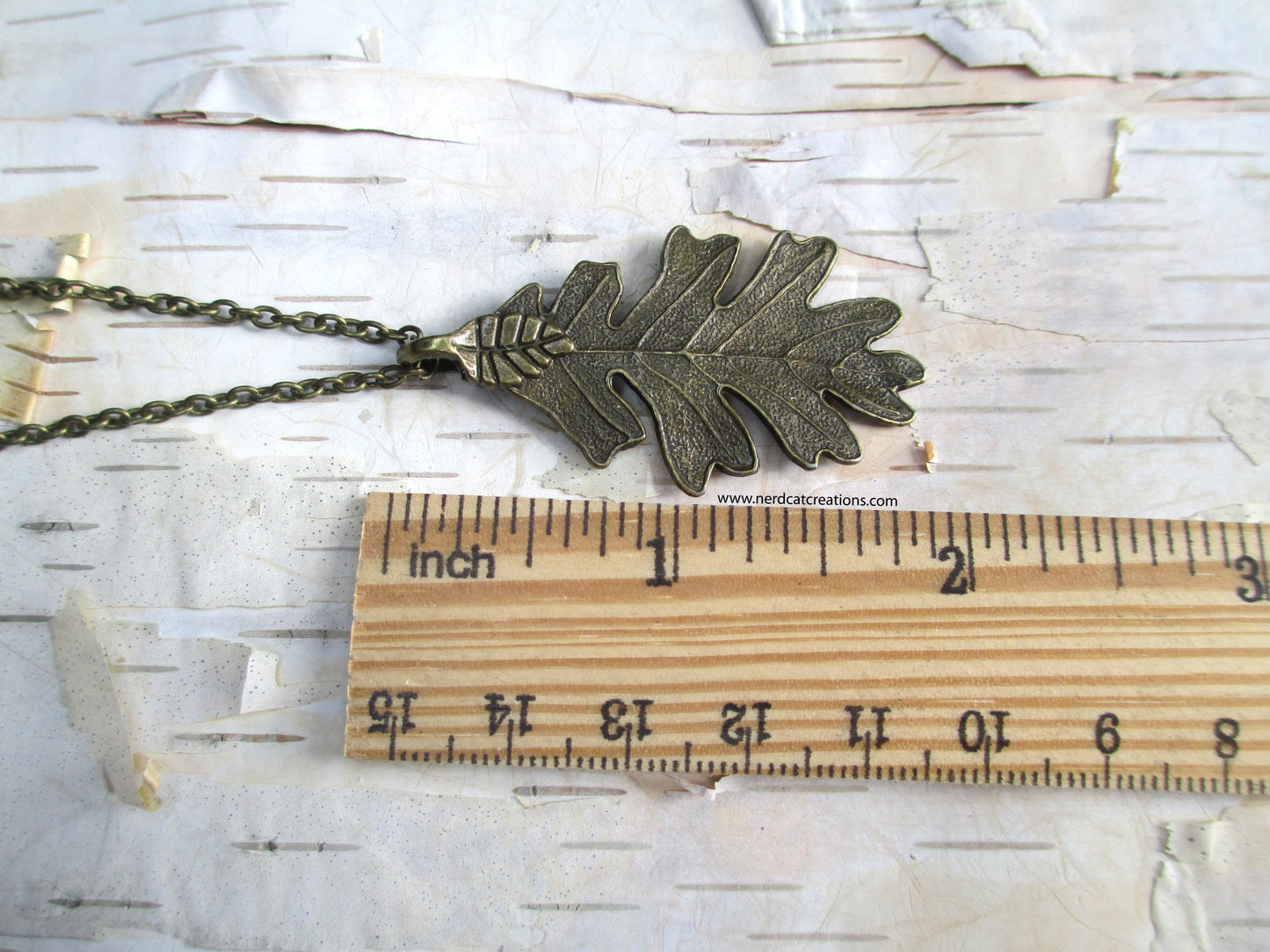 Gold Oak Leaf Ranger Necklace