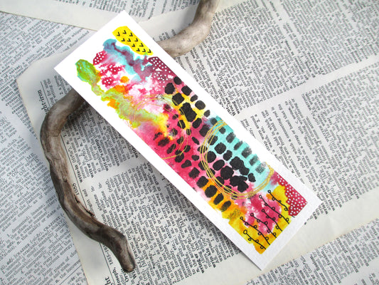 Original Watercolor Bookmark