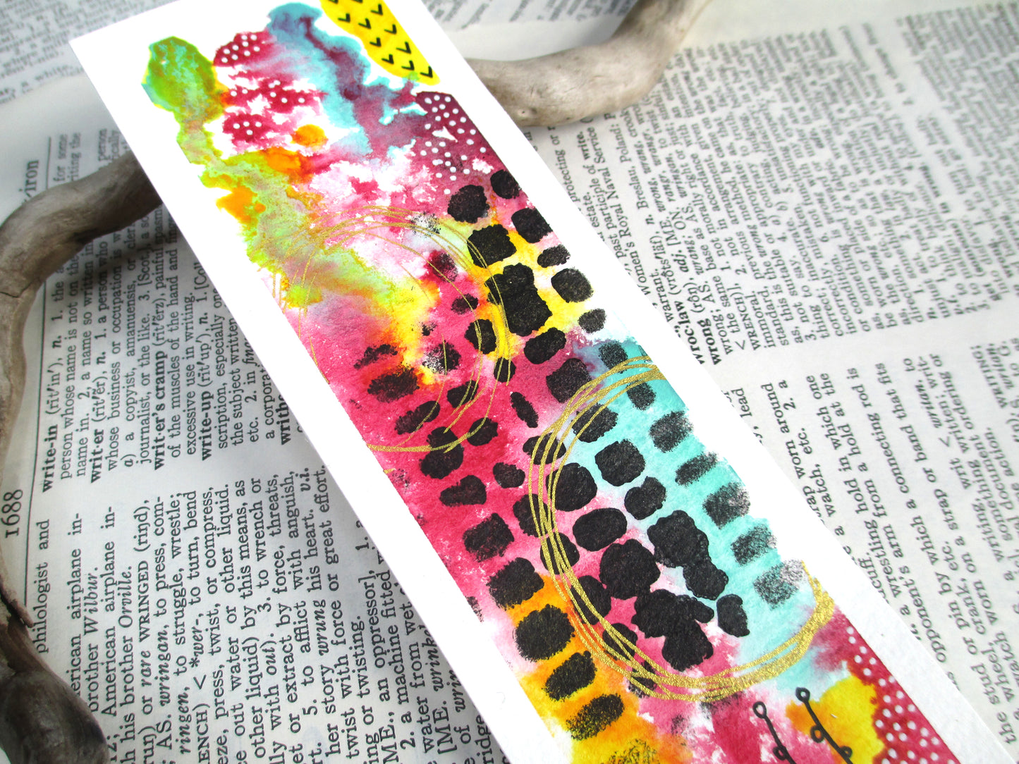 Original Watercolor Bookmark