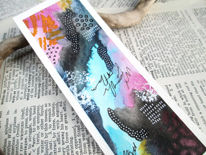 Original Watercolor Bookmark