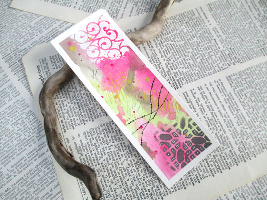 Original Watercolor Bookmark