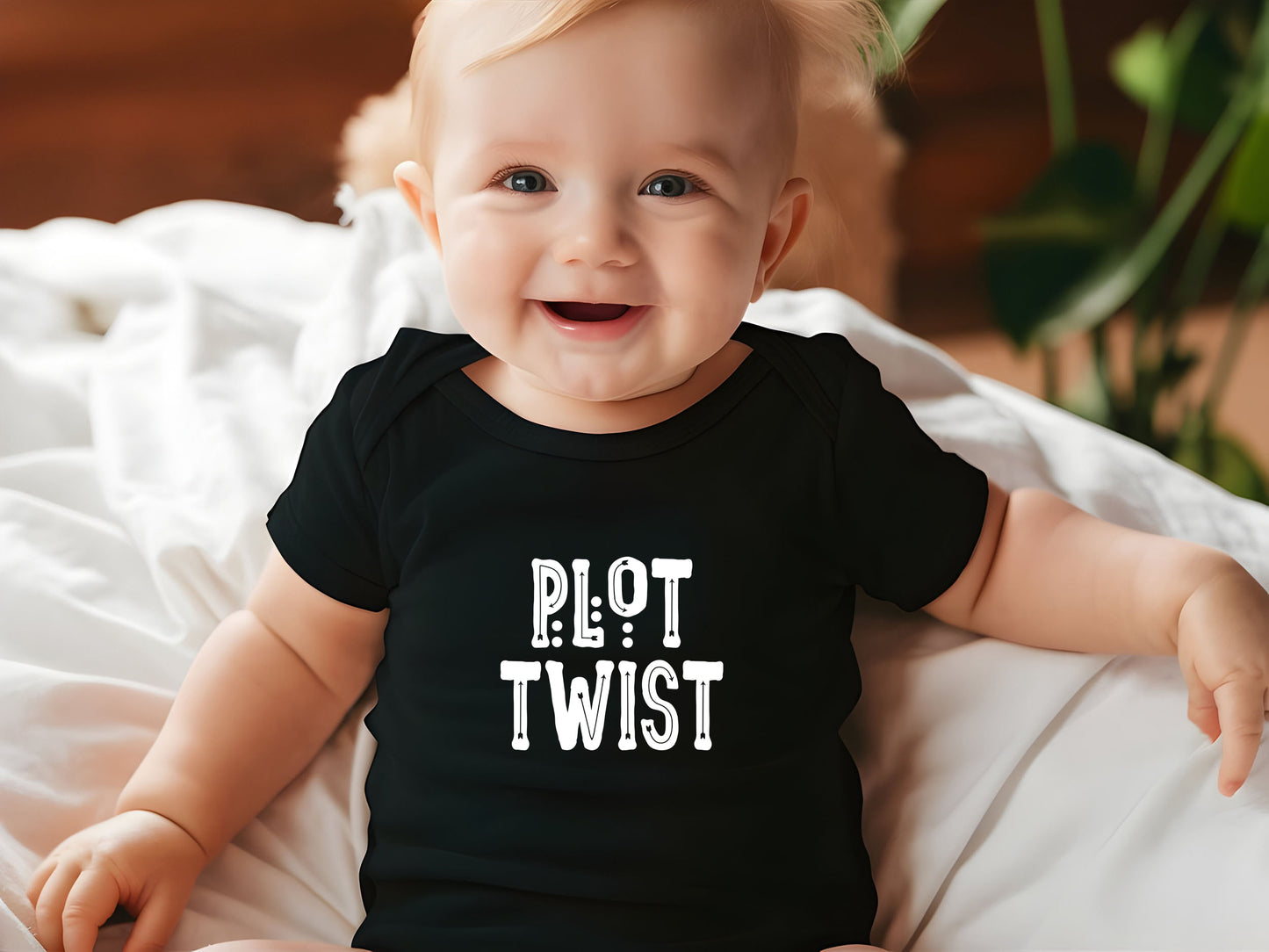 Plot Twist Baby Bodysuit