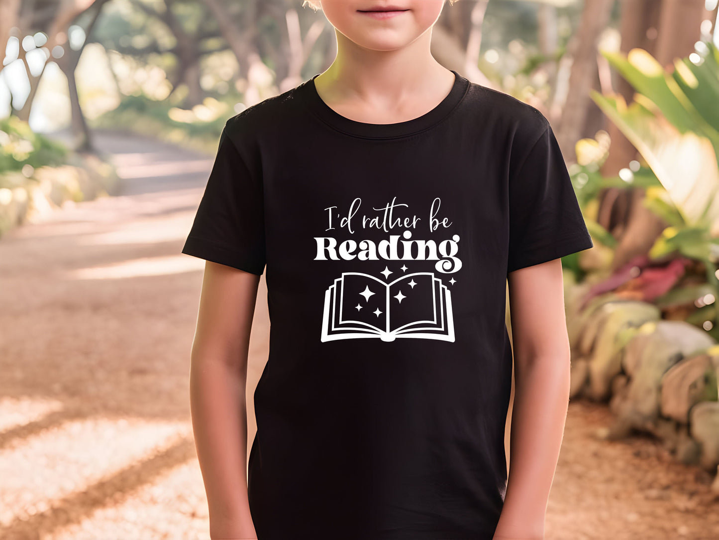 I'd Rather Be Reading Kids Shirt