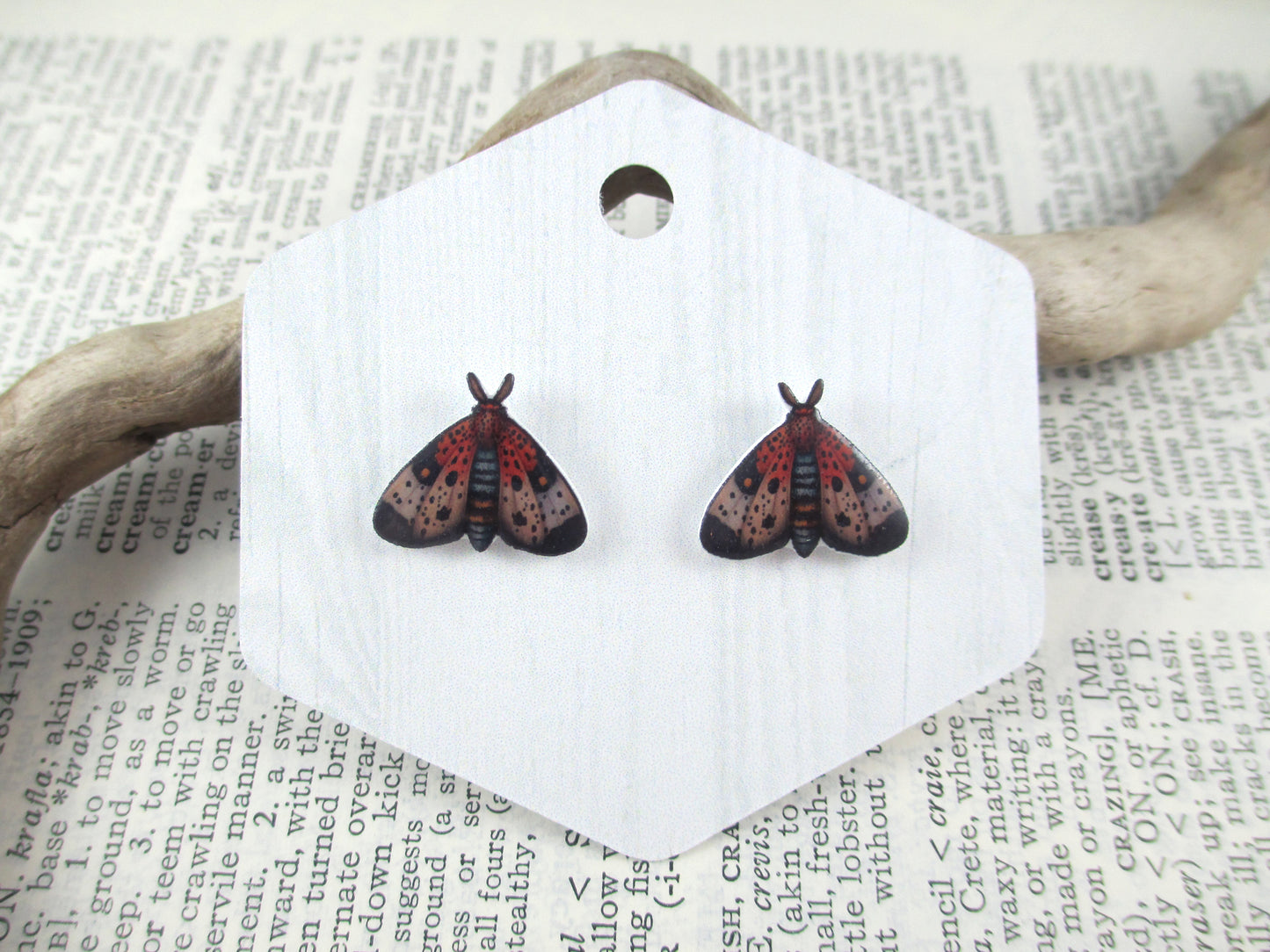 Moth Earrings