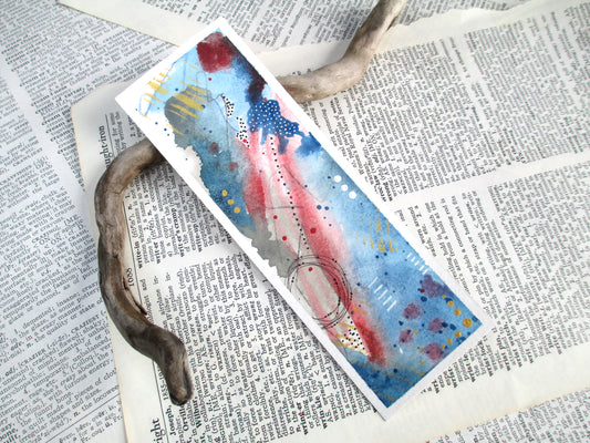 Original Watercolor Bookmark