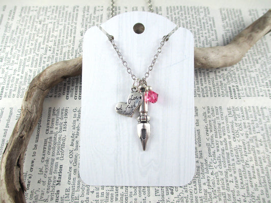 Romance Writer Necklace