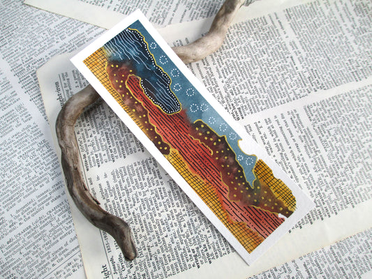 Original Watercolor Bookmark