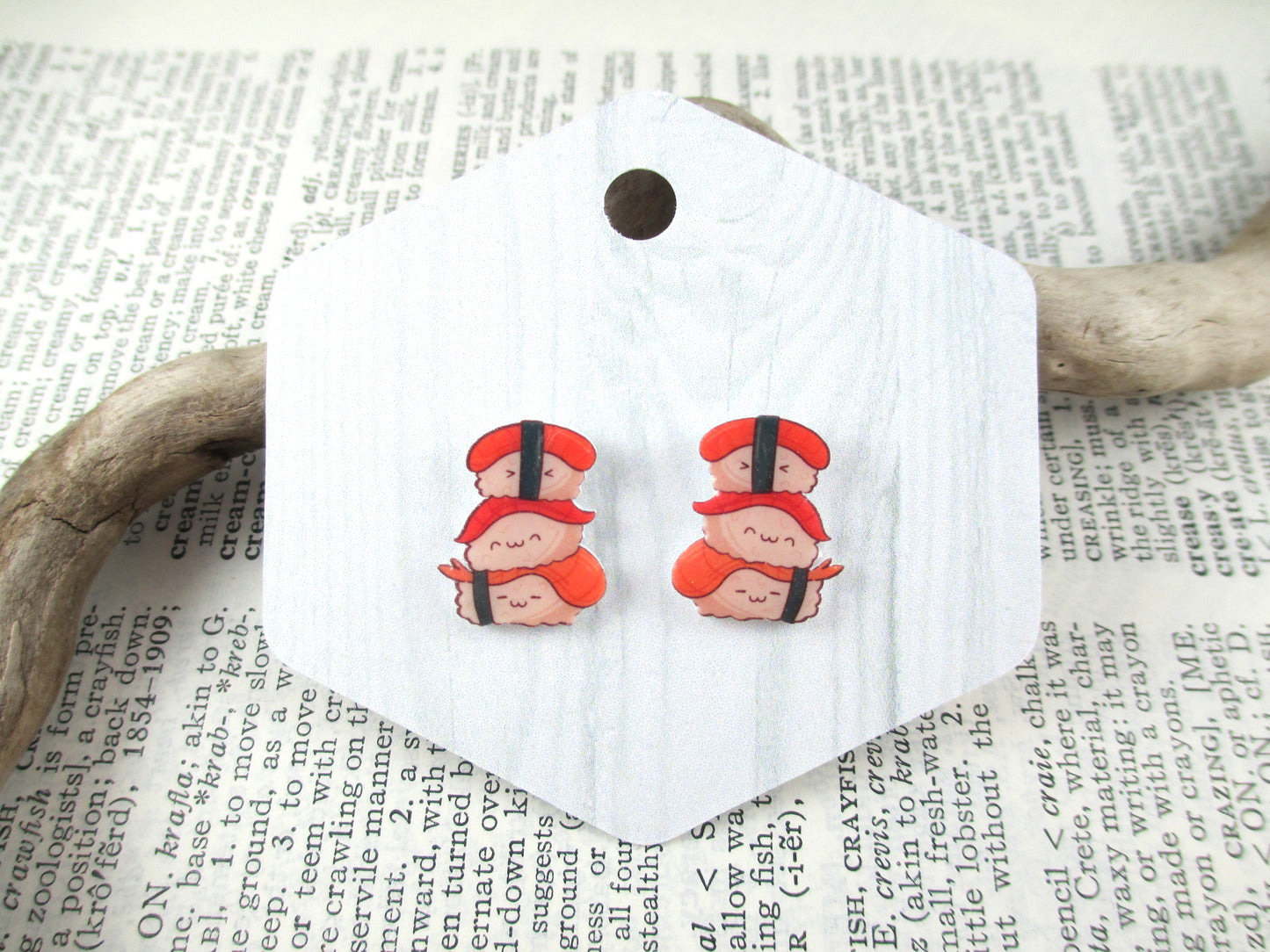 Kawaii Sushi Earrings