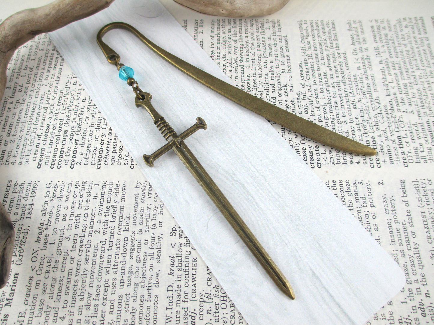 Bronze Sword Bookmark