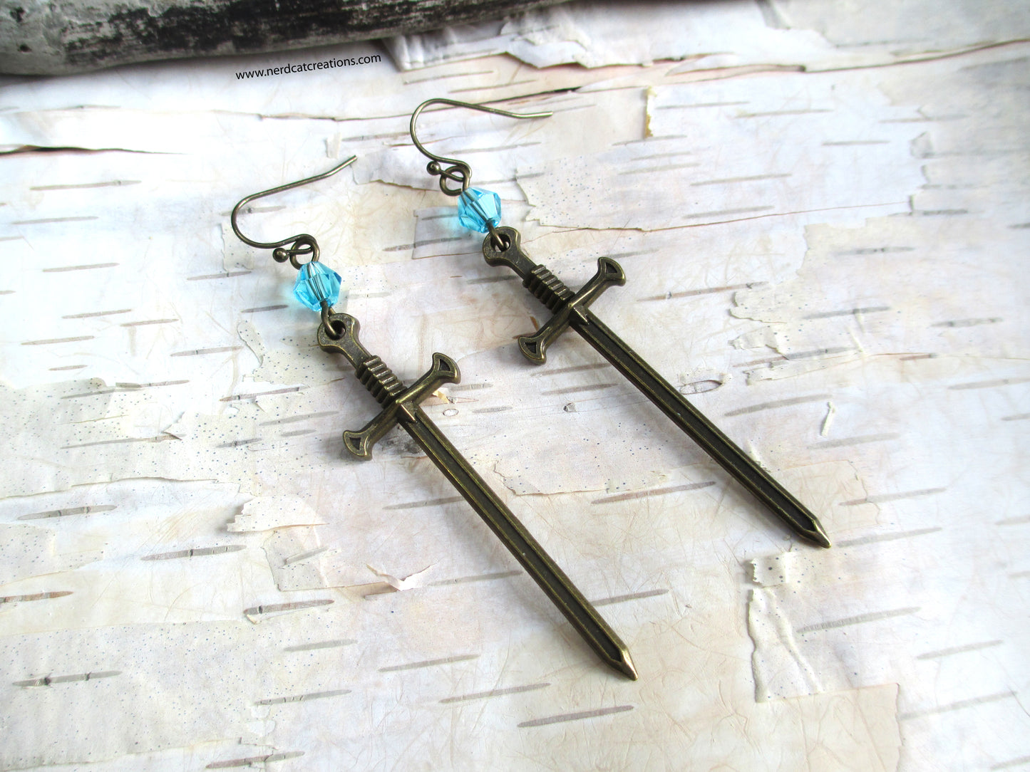 Fantasy Sword Earrings