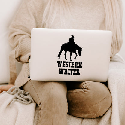 Western Writer Decal